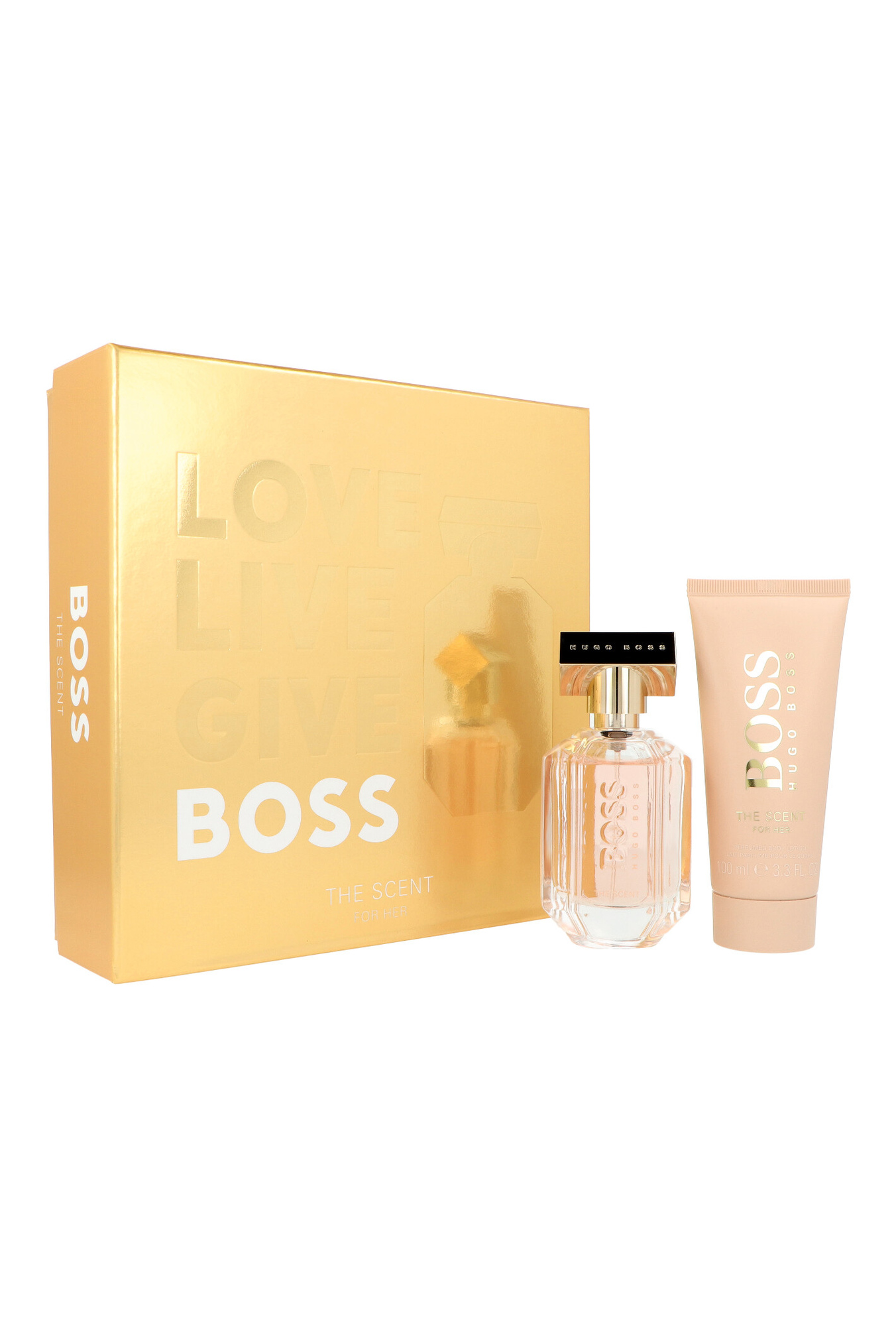 Zestaw Hugo Boss The Scent For Her Edp 50ml + Body Lotion 100ml miniatura