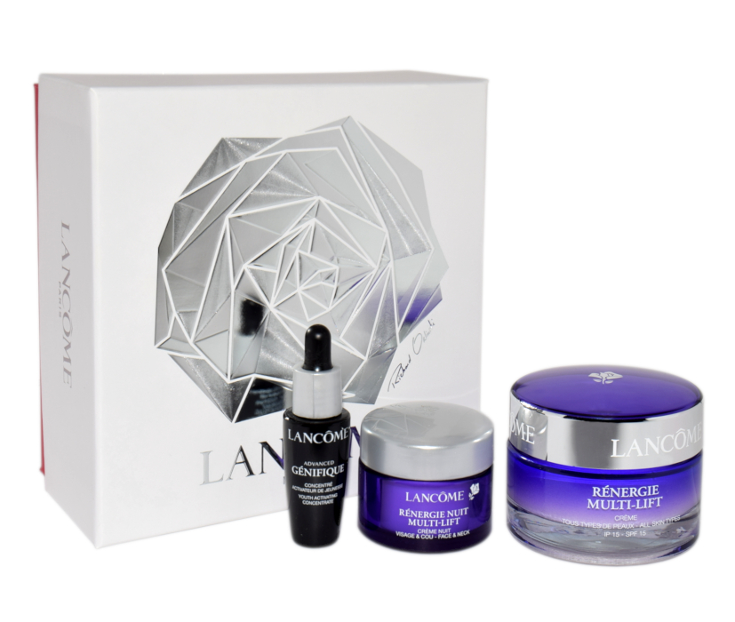 Zestaw Lancome Renergie Multi Lift 50ml + Nuit Multi Lift 15ml + Advanced Genifique Concentrate 10ml
