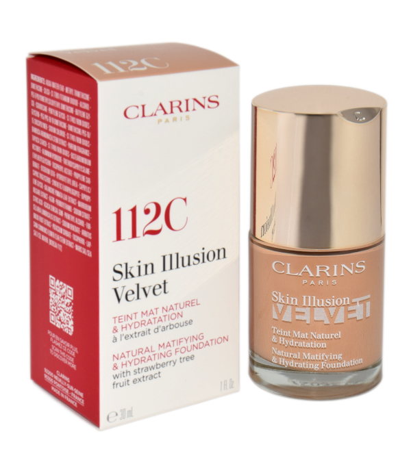 Zdjęcie produktu Clarins Skin Illusion Velvet Foundation 112C 30ml