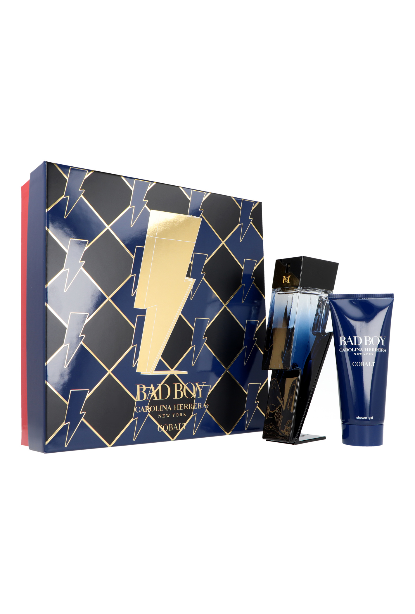 Zestaw Carolina Herrera Bad Boy Cobalt Edp 100ml + Shower Gel 100ml