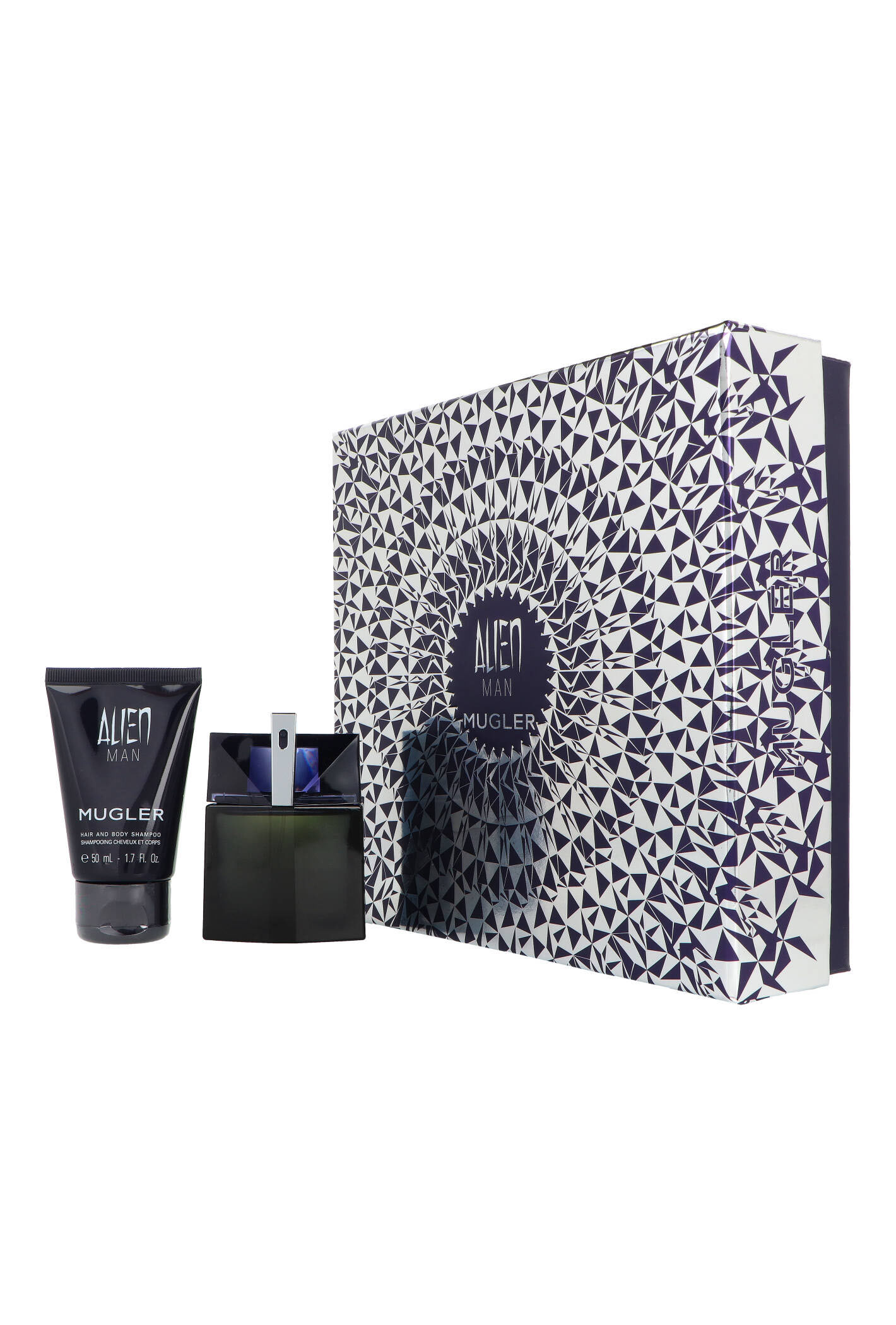 Zestaw Mugler Alien Man Edt 50ml + Hair & Body Shampoo 50ml
