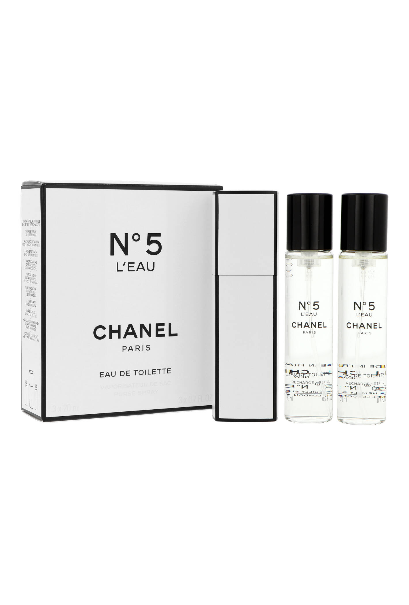 Zestaw Chanel No 5 L`Eau Edt 3x20ml
