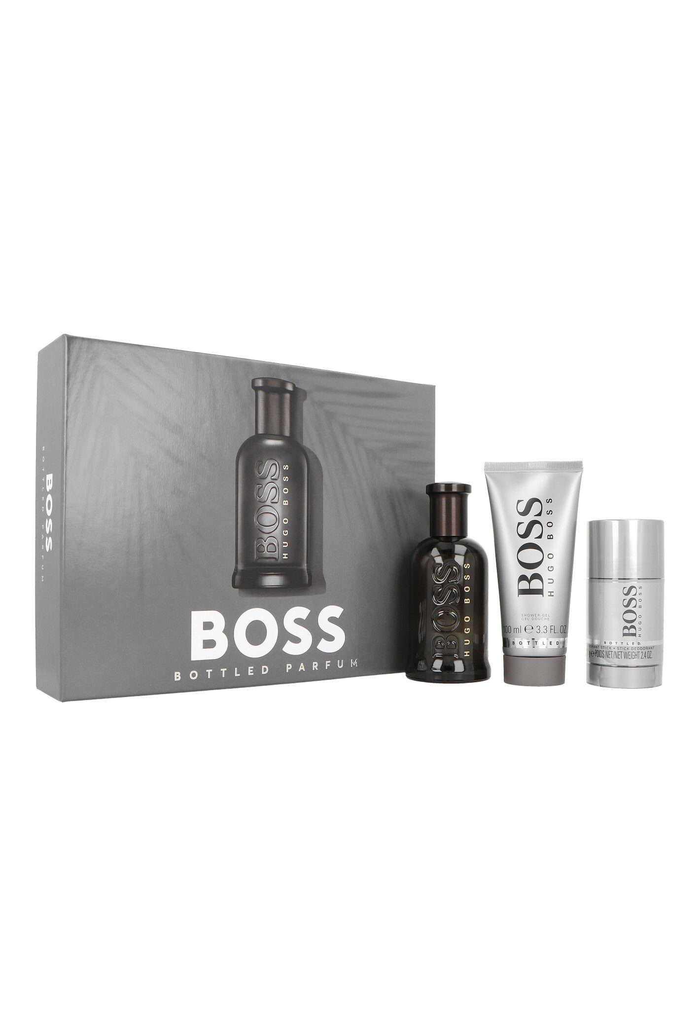 Zestaw Hugo Boss Bottled Parfum 100ml + Shower Gel 100ml + Deodorant 75ml