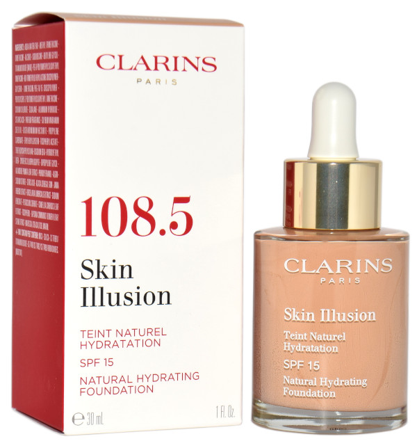 Zdjęcie produktu Clarins Skin Illusion Natural Hydrating Foundation Spf 15 108,5W Cashew 30ml