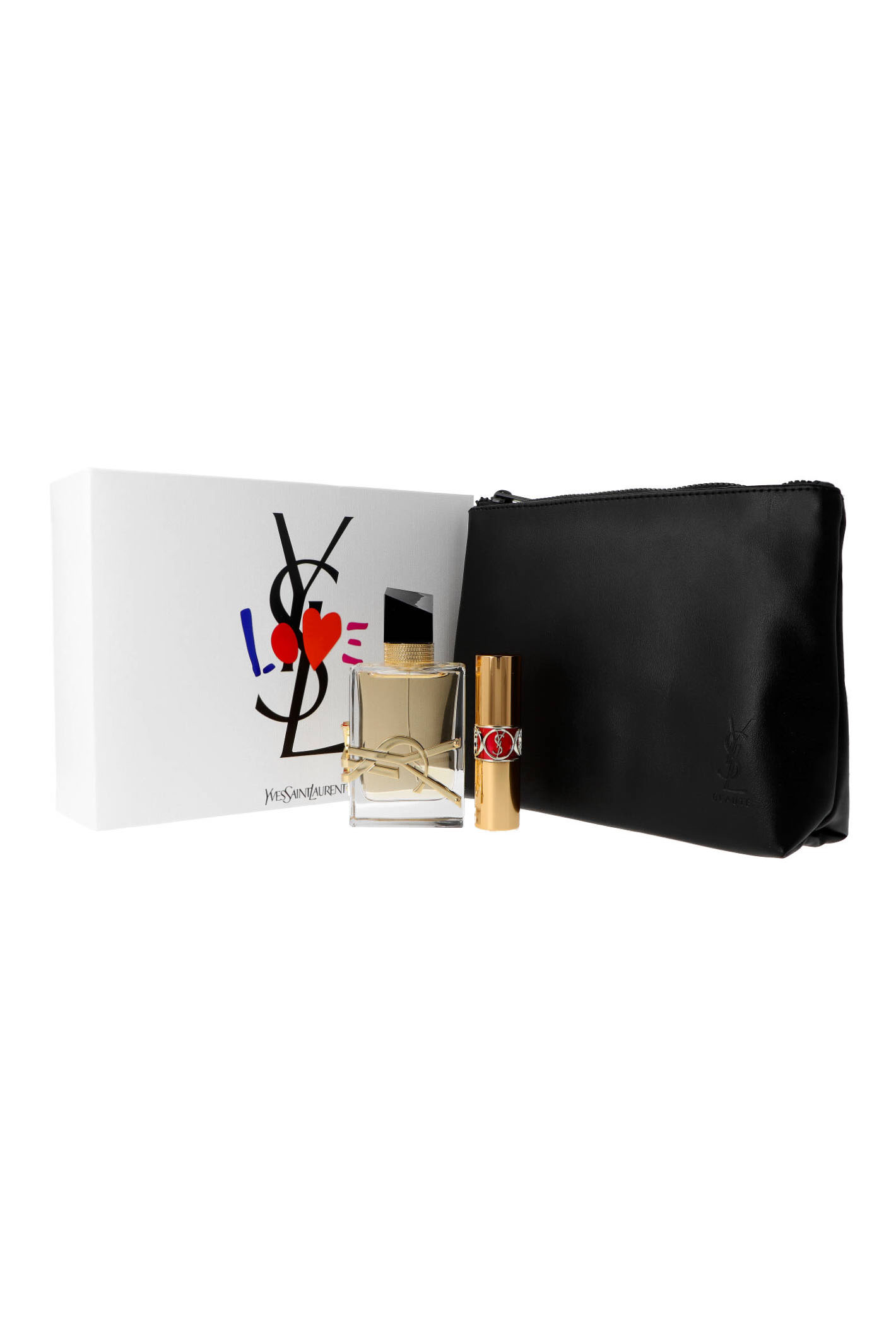 Zestaw Yves Saint Laurent Libre Edp 50ml + Rouge Volupte Shine 105 3,2g + Pouch