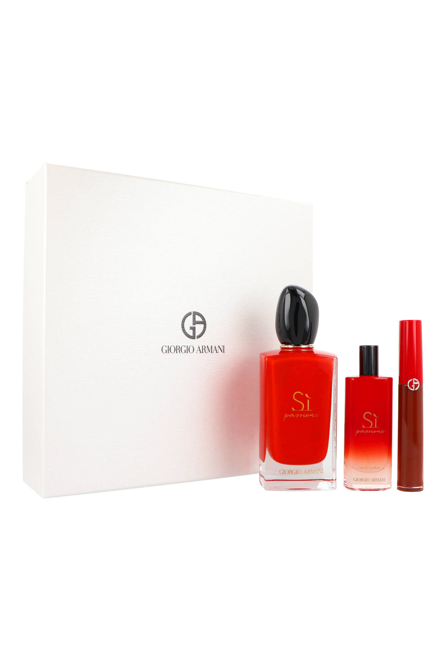 Zestaw Armani Si Passione Edp 100ml + Edp 15ml + Liquid Lip Maestro 209 6,5ml