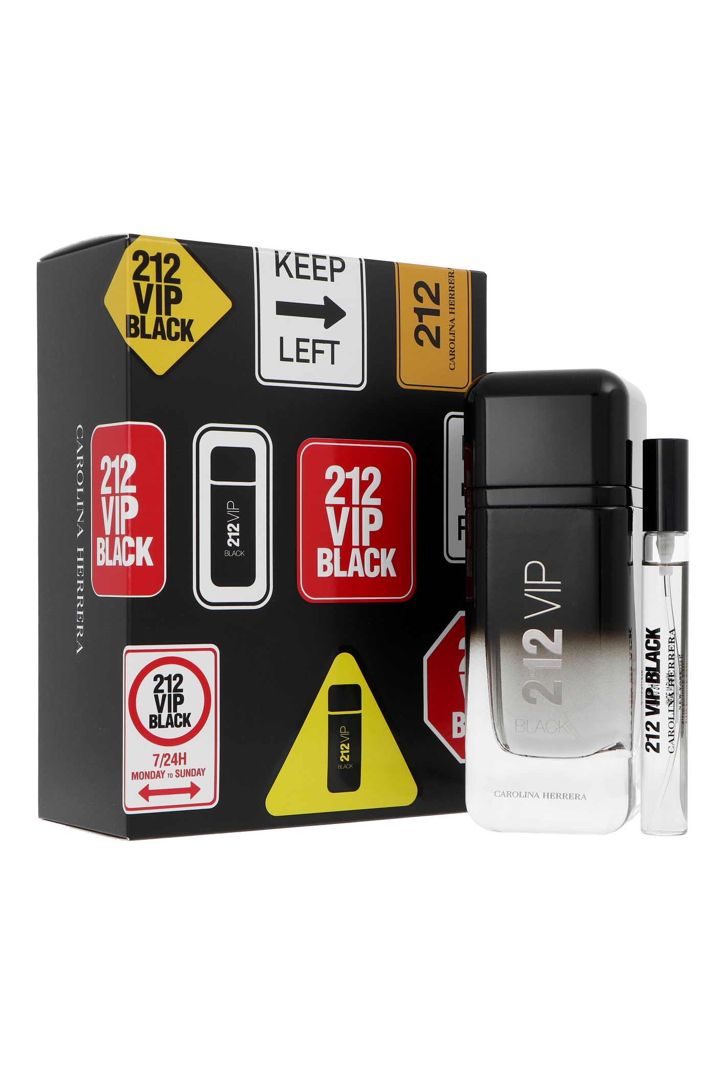 Zestaw Carolina Herrera 212 VIP Men Black Edp 100ml + Edp 10ml