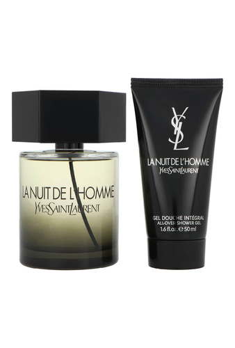 Zestaw Yves Saint Laurent La Nuit de L`Homme Edt 100ml + Shower Gel 50ml miniatura