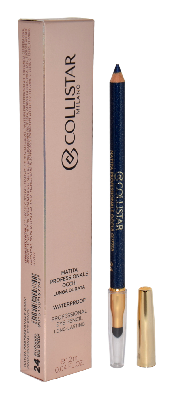 Zdjęcie produktu Collistar Professional Eye Pencil 24 Profondo Blu glitter 1,2g