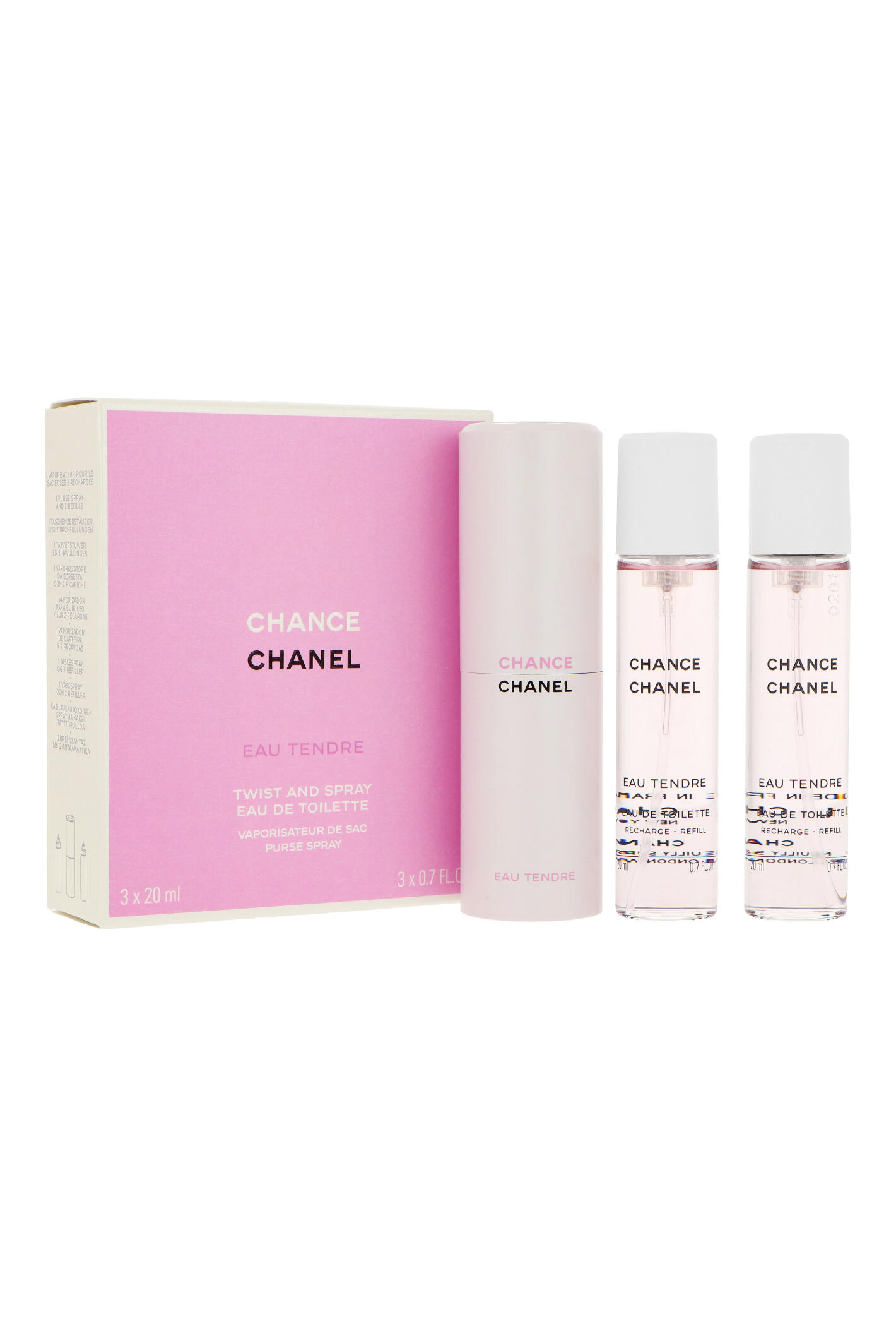 Zestaw Chanel Chance Eau Tendre Edt 3X20ml