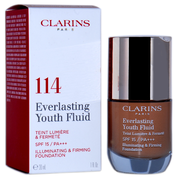 Zdjęcie produktu Clarins Everlasting Youth Fluid 114 Cappuccino 30ml