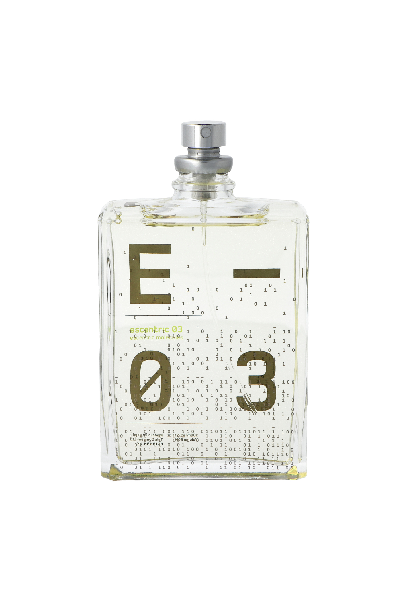 Tester Escentric Molecules Escentric 03 Edt M/W 100ml