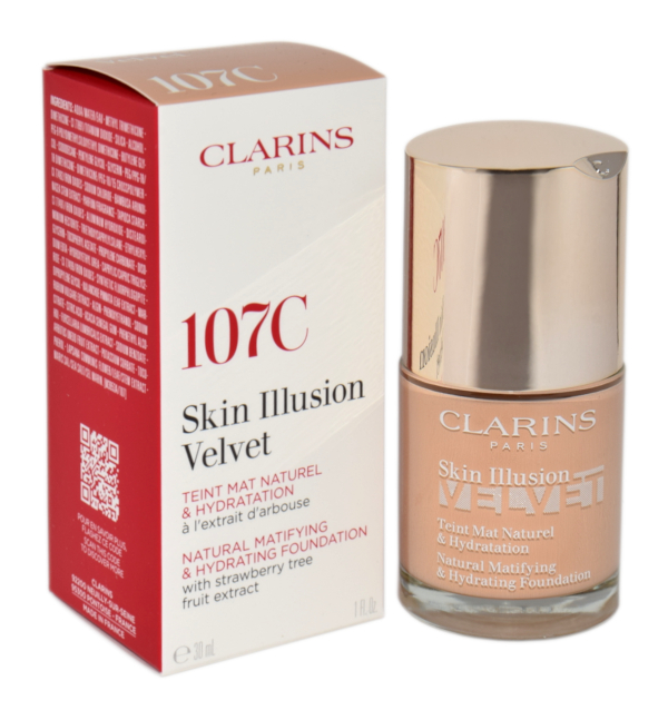 Zdjęcie produktu Clarins Skin Illusion Velvet Foundation 107C 30ml