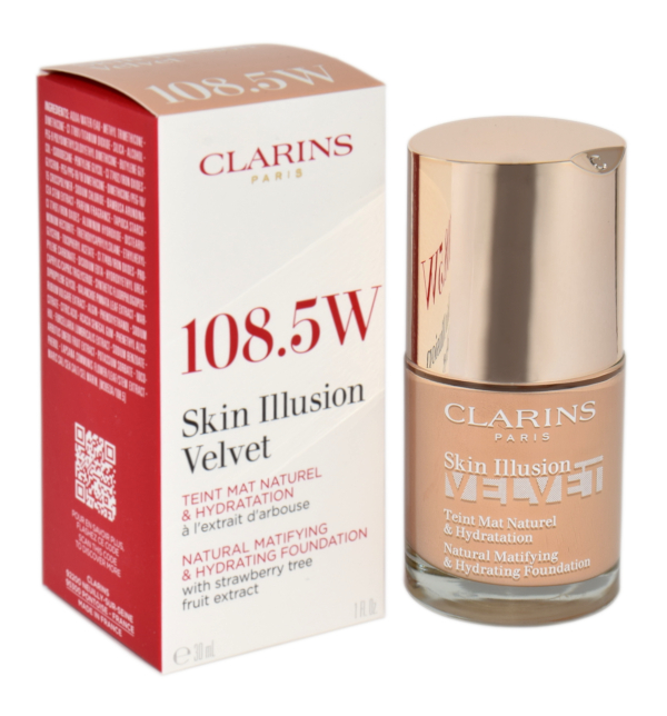 Zdjęcie produktu Clarins Skin Illusion Velvet Foundation 108,5W 30ml