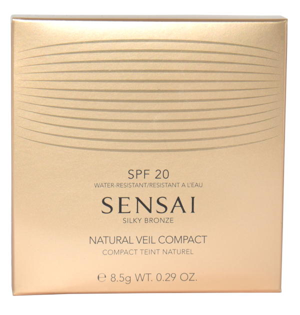 Zdjęcie produktu Sensai Silky Bronze Natural Veil Compact Sc01 Light Spf 20 8,5g