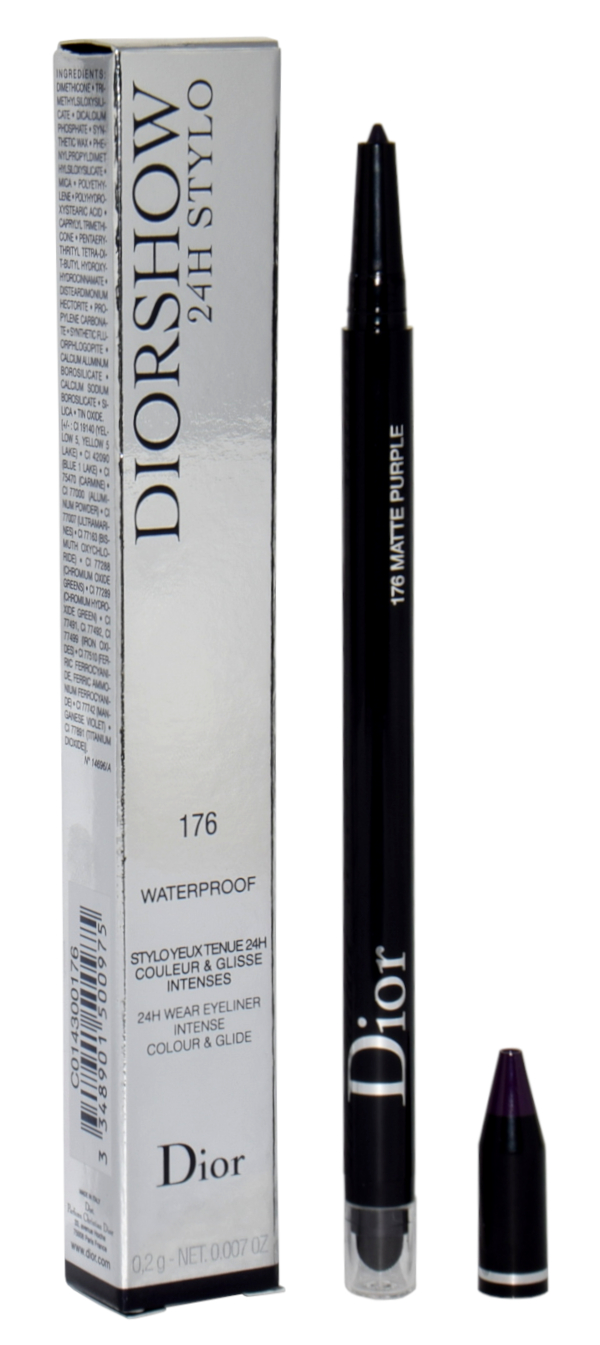 Zdjęcie produktu Dior Diorshow 24H Stylo Waterproof Eyeliner 176 Matte Purple 0,2g