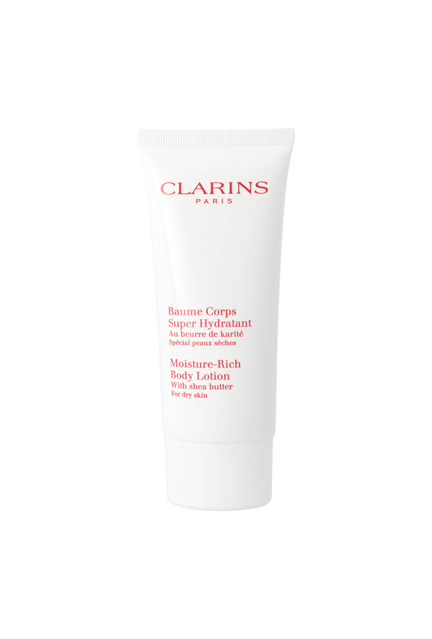 Clarins Moisture Rich Body Lotion With Shea Butter For Dry Skin 100ml