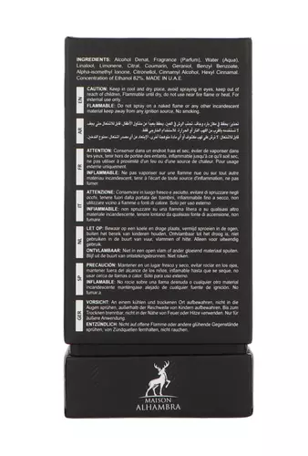 Maison Alhambra Fusion Intense Edp 80ml miniatura