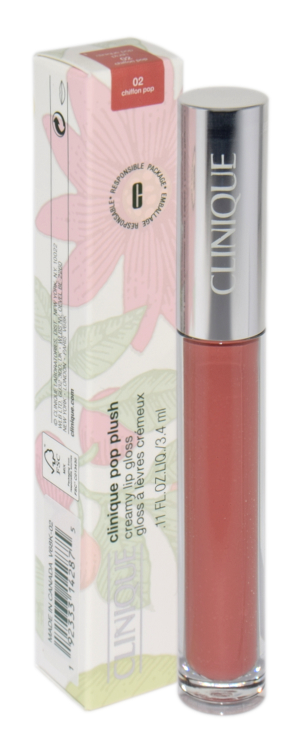 Zdjęcie produktu Clinique Chubby Pop Plush Creamy Lip Gloss 02 Chiffon Pop 3,4ml