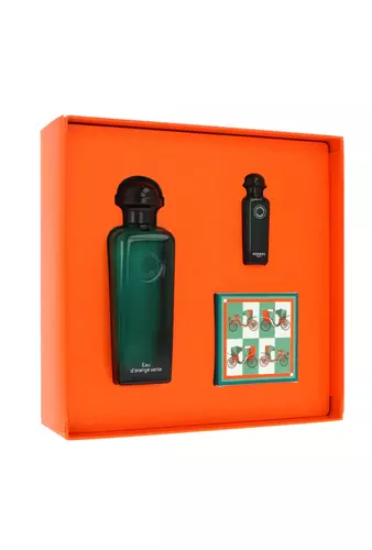 Zestaw Hermes d`Orange Verte Edc 100ml + Edc 7,5ml + Soap 50g miniatura