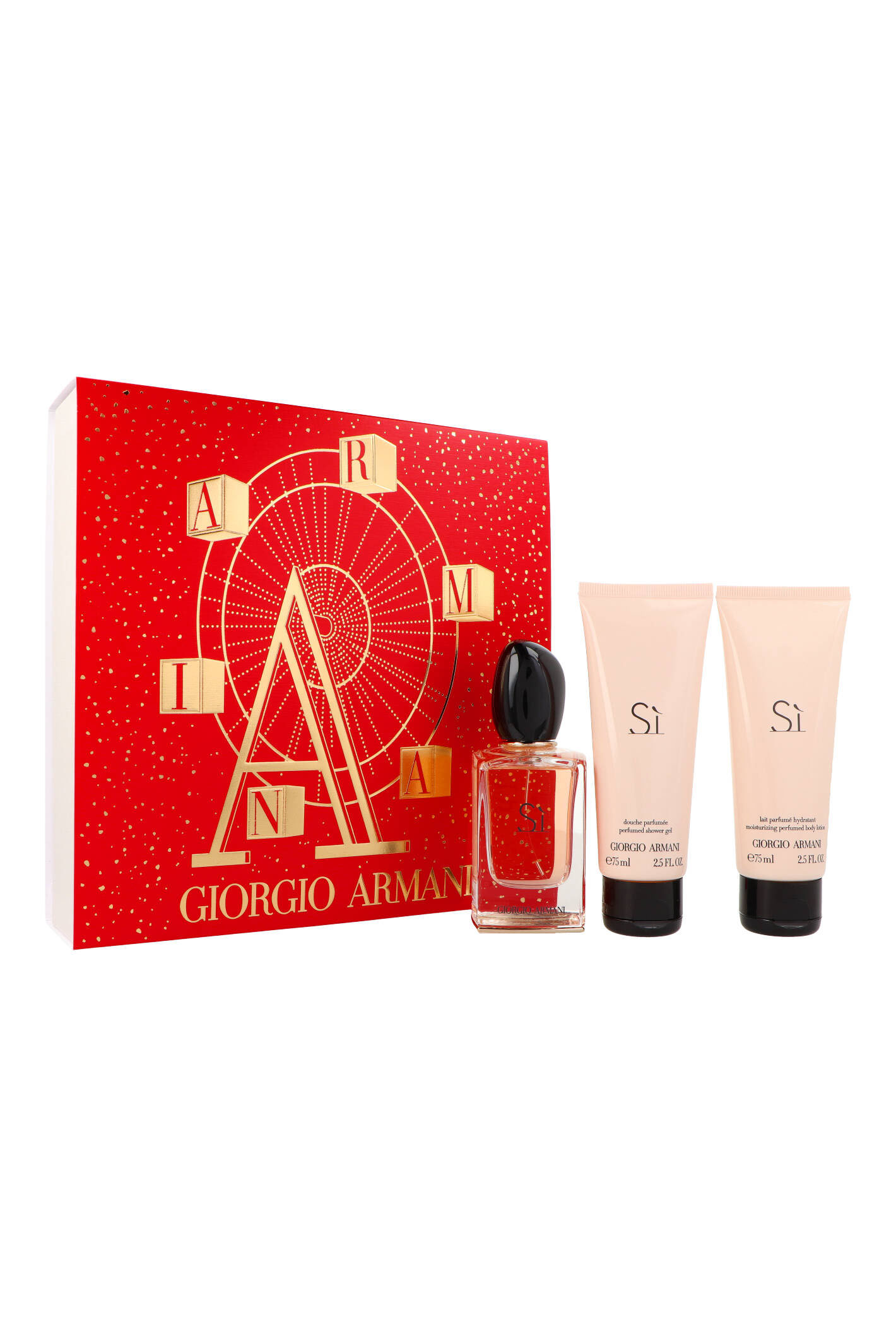 Zestaw Armani Si Edp 50ml + Body Lotion 75ml + Shower Gel 75ml