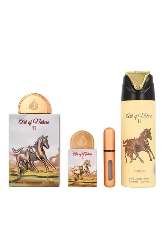 Zestaw Lattafa Art Of Nature II Edp 100ml + Edp 20ml + Deodorant 200ml miniatura