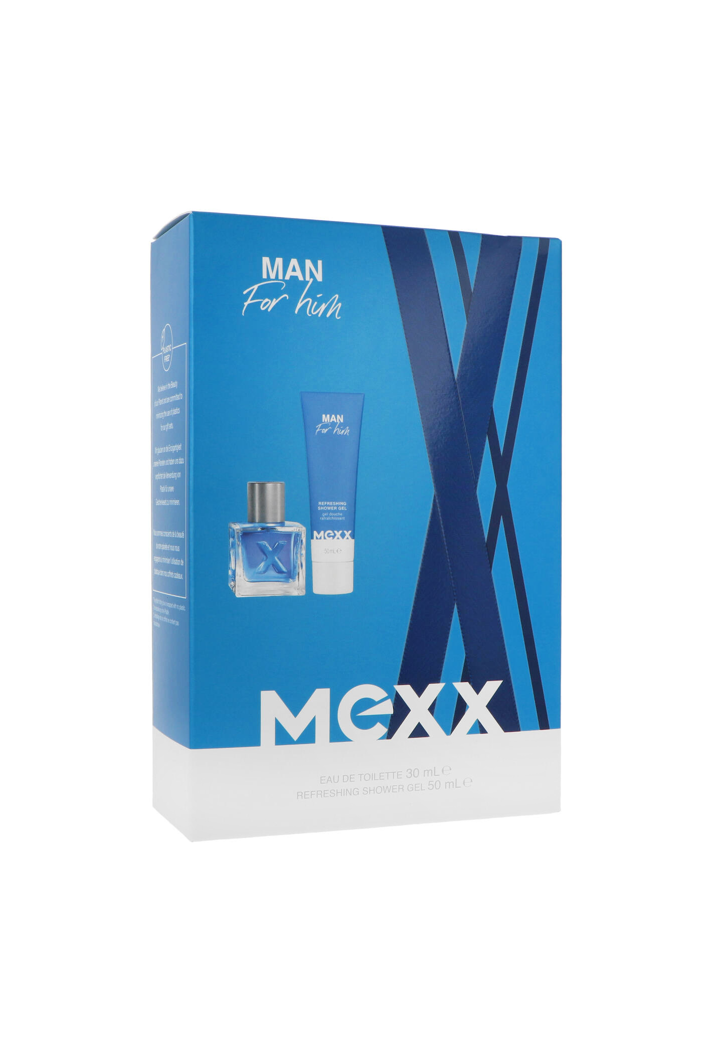 Zestaw Mexx Man For Him Edt 30ml + Shower Gel 50ml