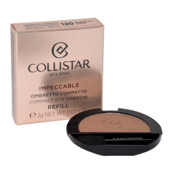 Zdjęcie produktu Collistar Impeccable Compact Eye Shadow 120 Brunette Matte Refill 2g
