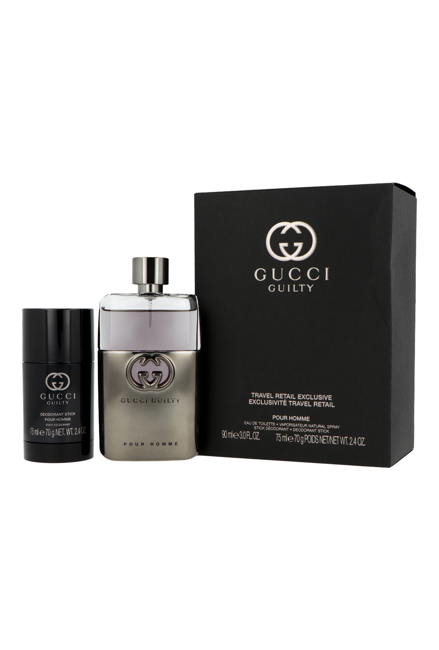 Zestaw Gucci Guilty Pour Homme Edt 90ml + Deostick 75ml