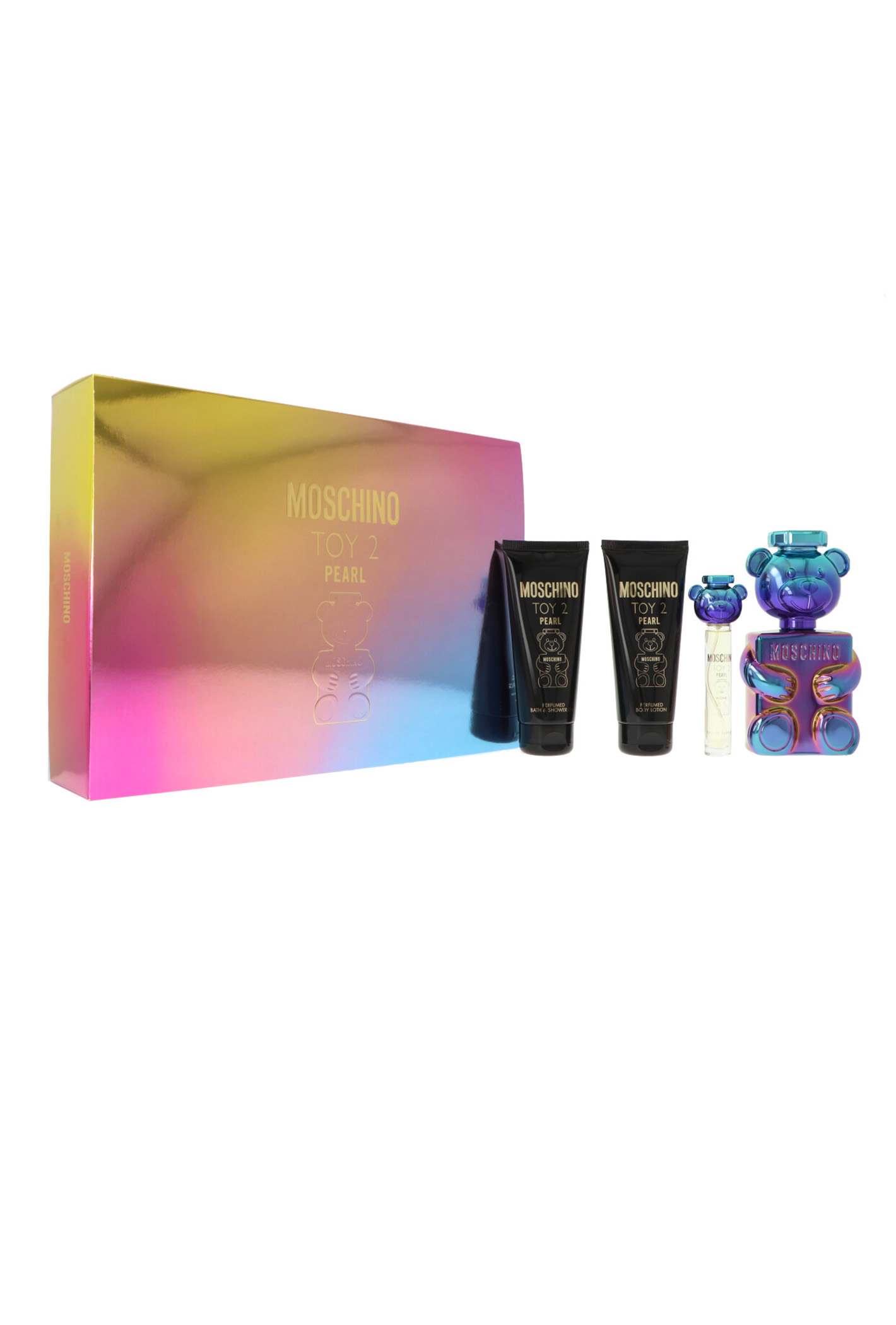 Zestaw Moschino Toy 2 Pearl Edp 100ml + Shower Gel 100ml + Body Lotion 100ml + Edp 10ml