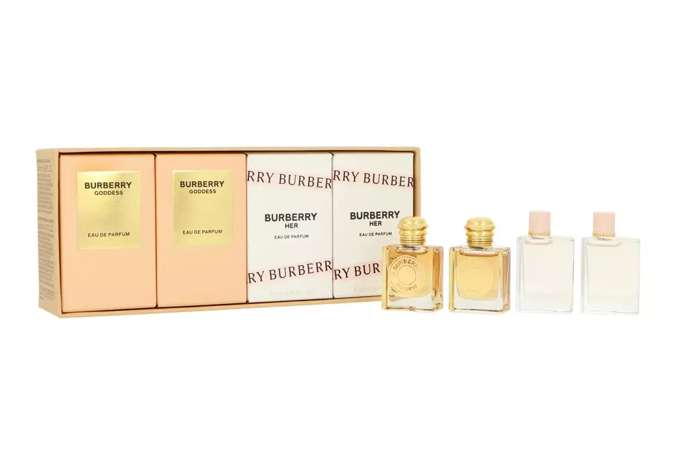 Zestaw Burberry Mini: Goddess Edp 2x 5ml + Burberry Her Edp 2x 5ml miniatura