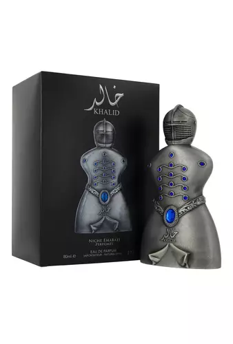 Lattafa Niche Emarati Perfumes Khalid Edp 80ml miniatura