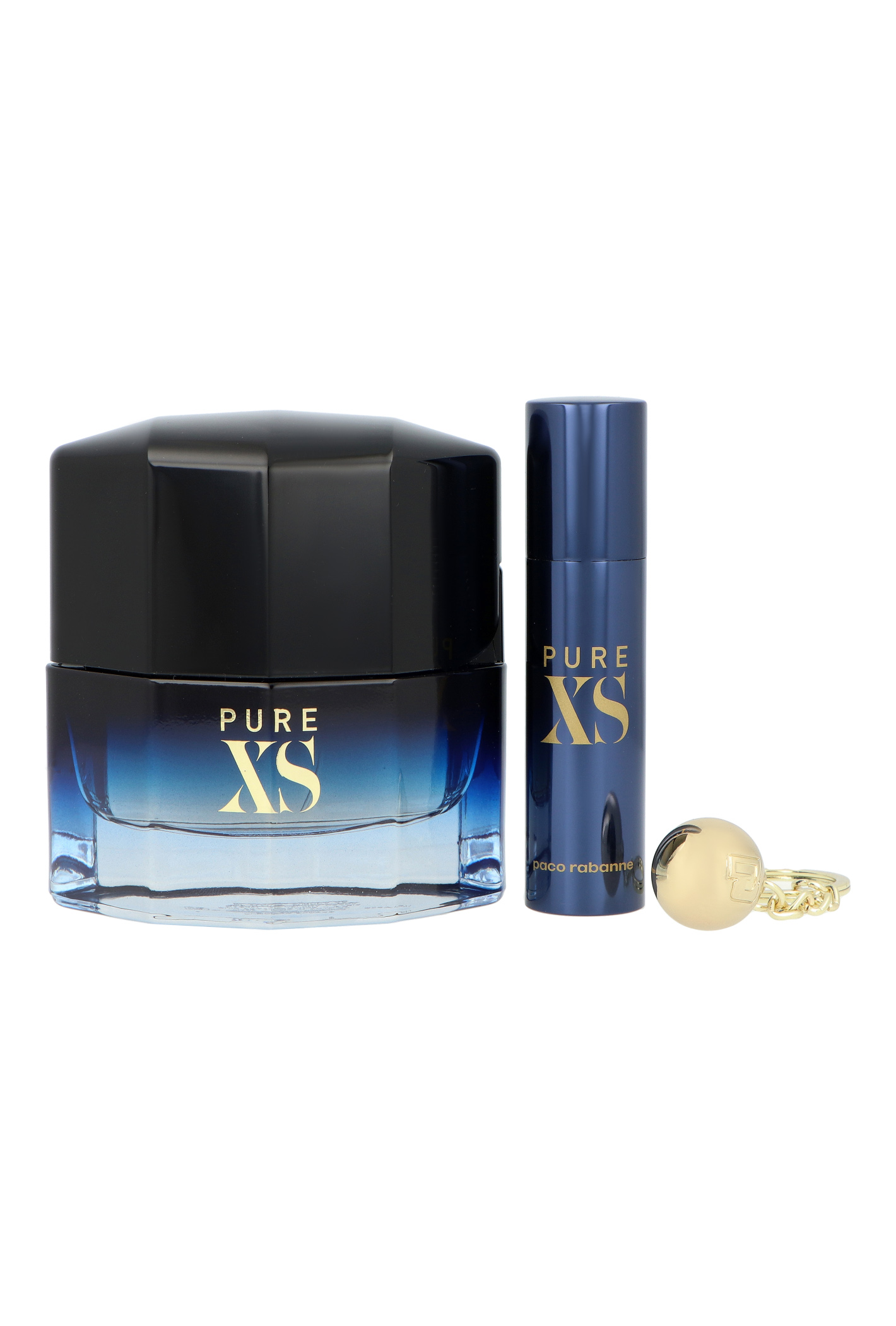 Zestaw Paco Rabanne Pure XS Edt 50ml + Edt 10ml + Key Ring