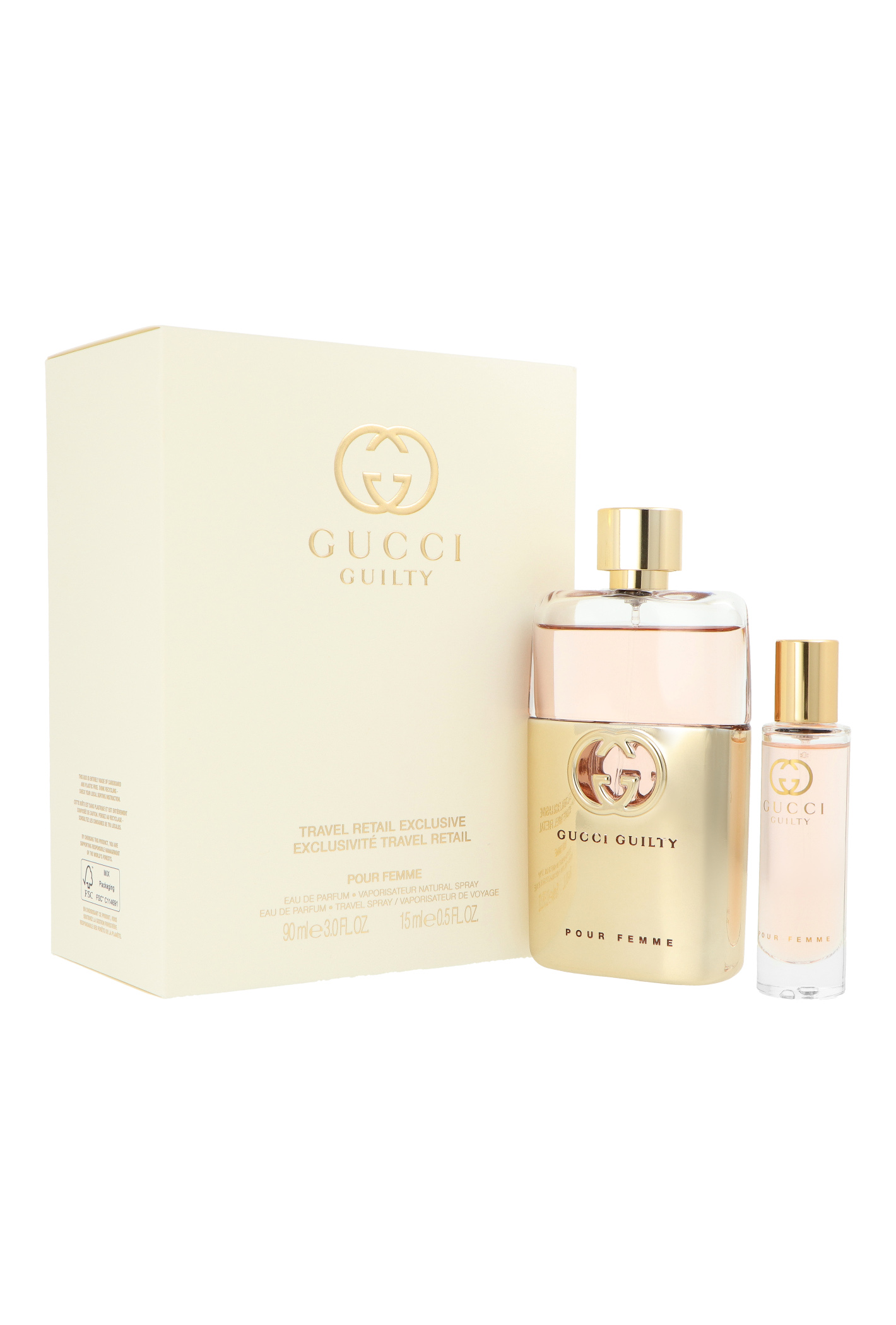 Zestaw Gucci Guilty Edp 90ml + Edp 15ml