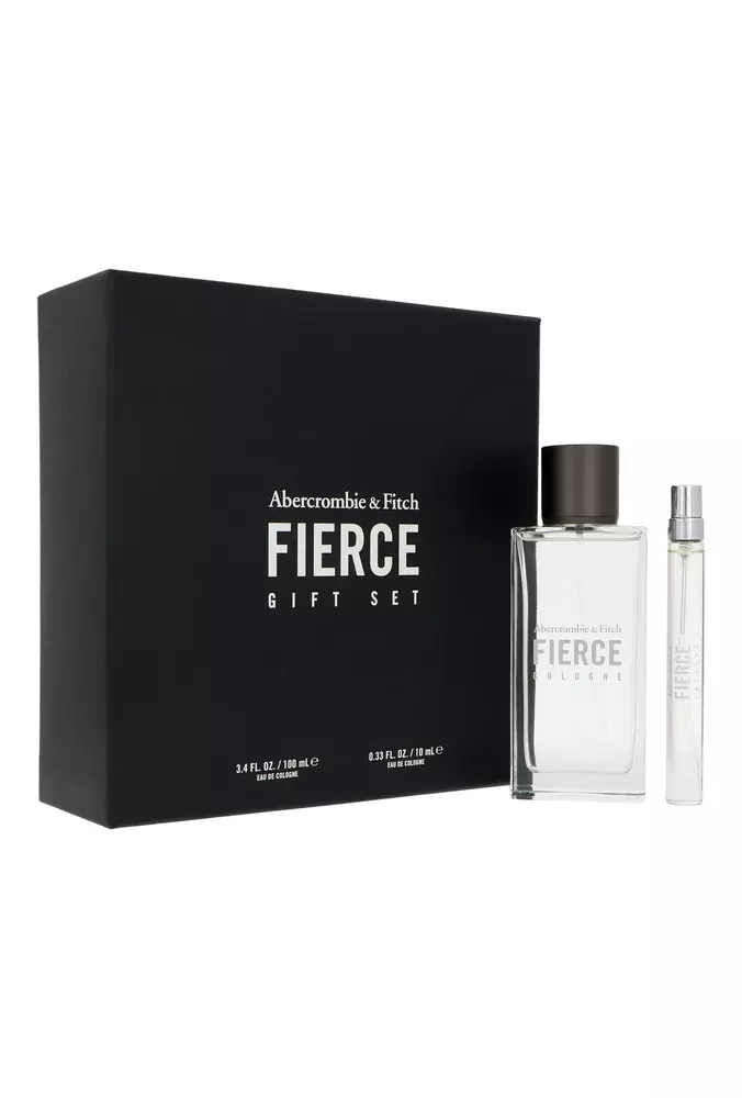Zestaw Abercrombie & Fitch Fierce Men Edc 100ml + Edc 10ml miniatura