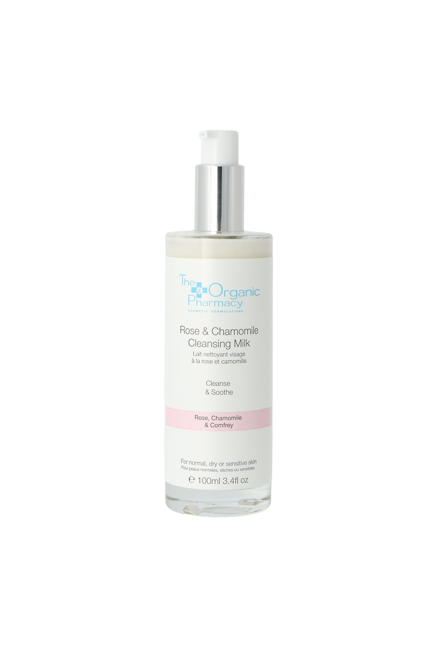 The Organic Pharmacy Rose & Chamomile Cleansing Milk 100ml