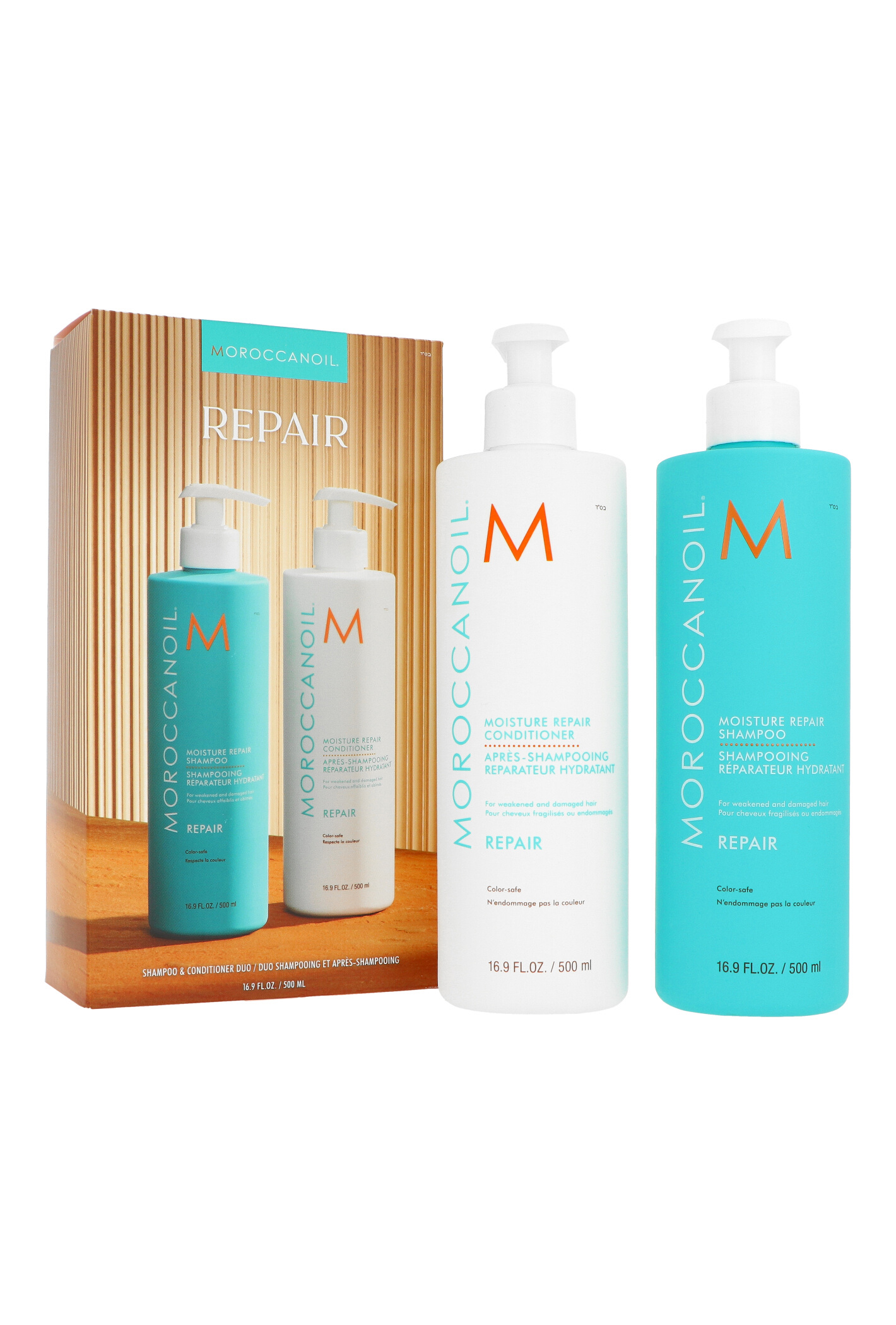 Zestaw Moroccanoil Repair Shampoo 500ml + Conditioner 500ml