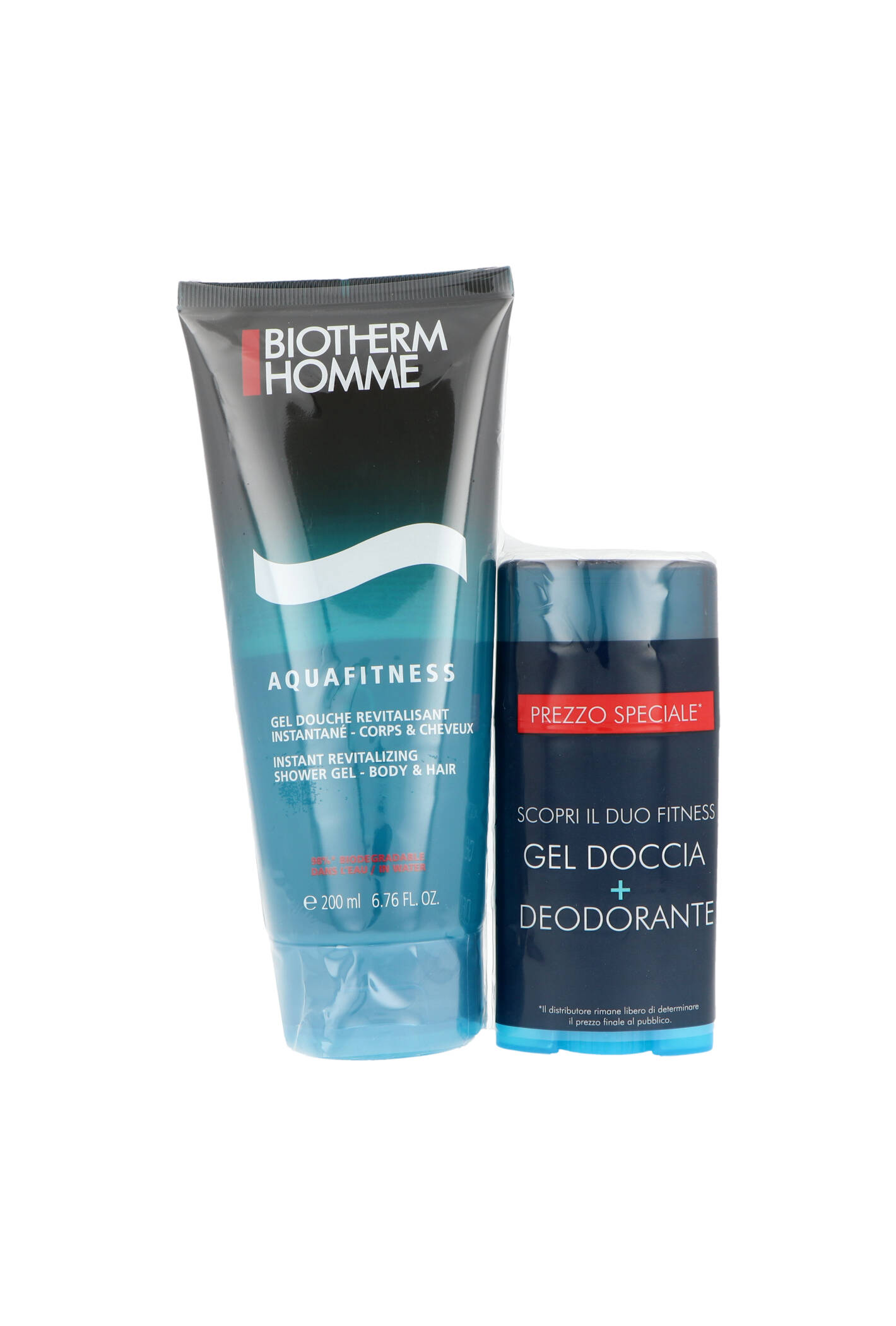 Zestaw Biotherm Homme Aquafitness Shower Gel 200ml + Deostick 50ml