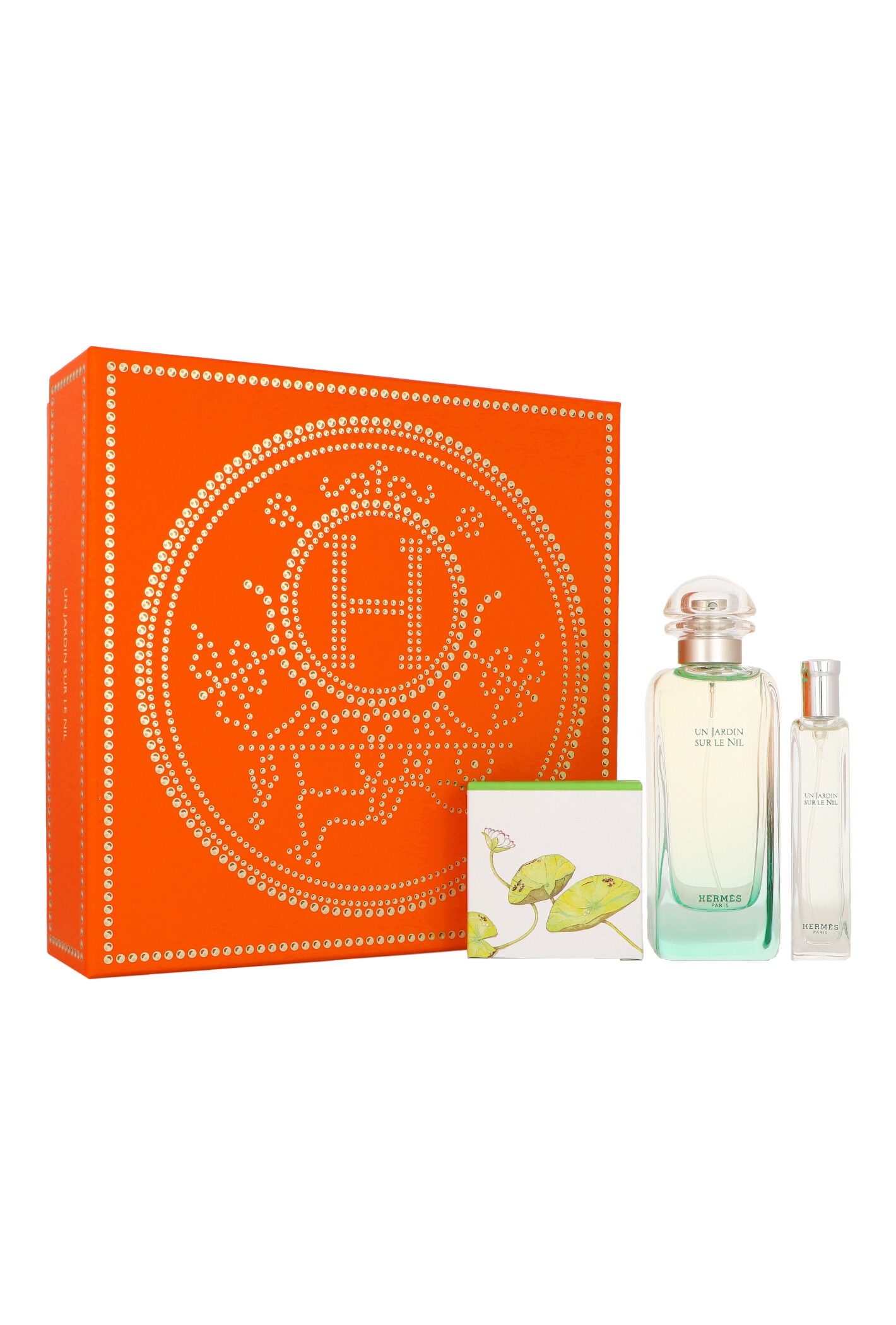 Zestaw Hermes Jardin Un Jardin Sur Le Nil Edt 100ml + Edt 15ml + Soap 50ml