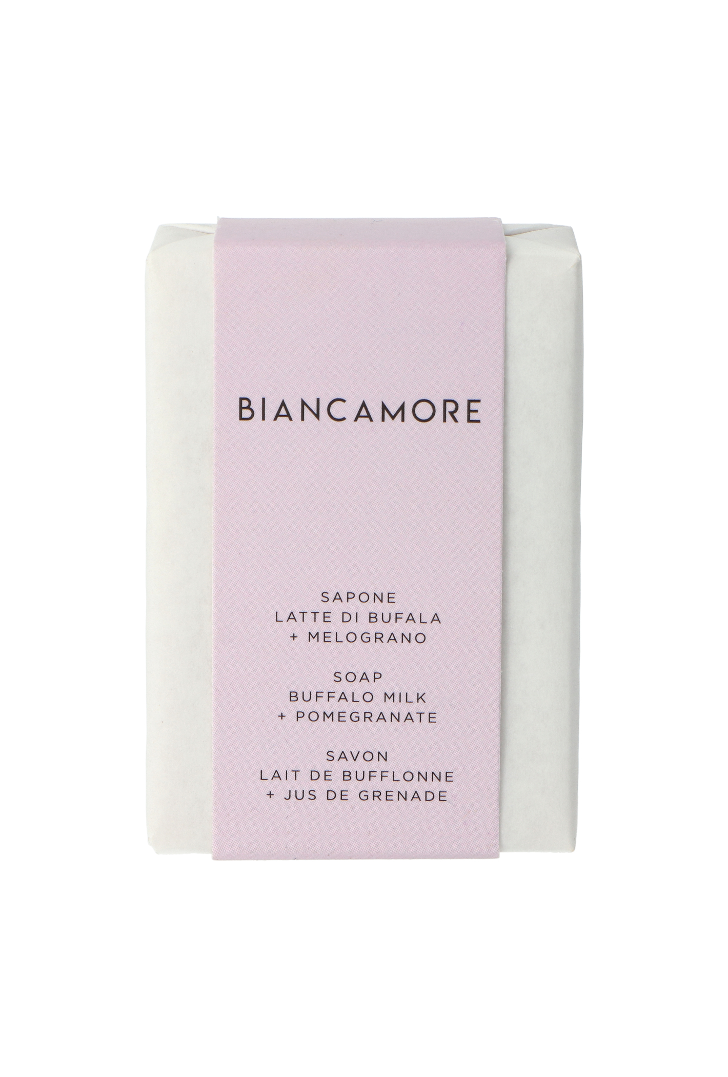 Biancamore Soap Buffalo Milk And Pomegranate 100g