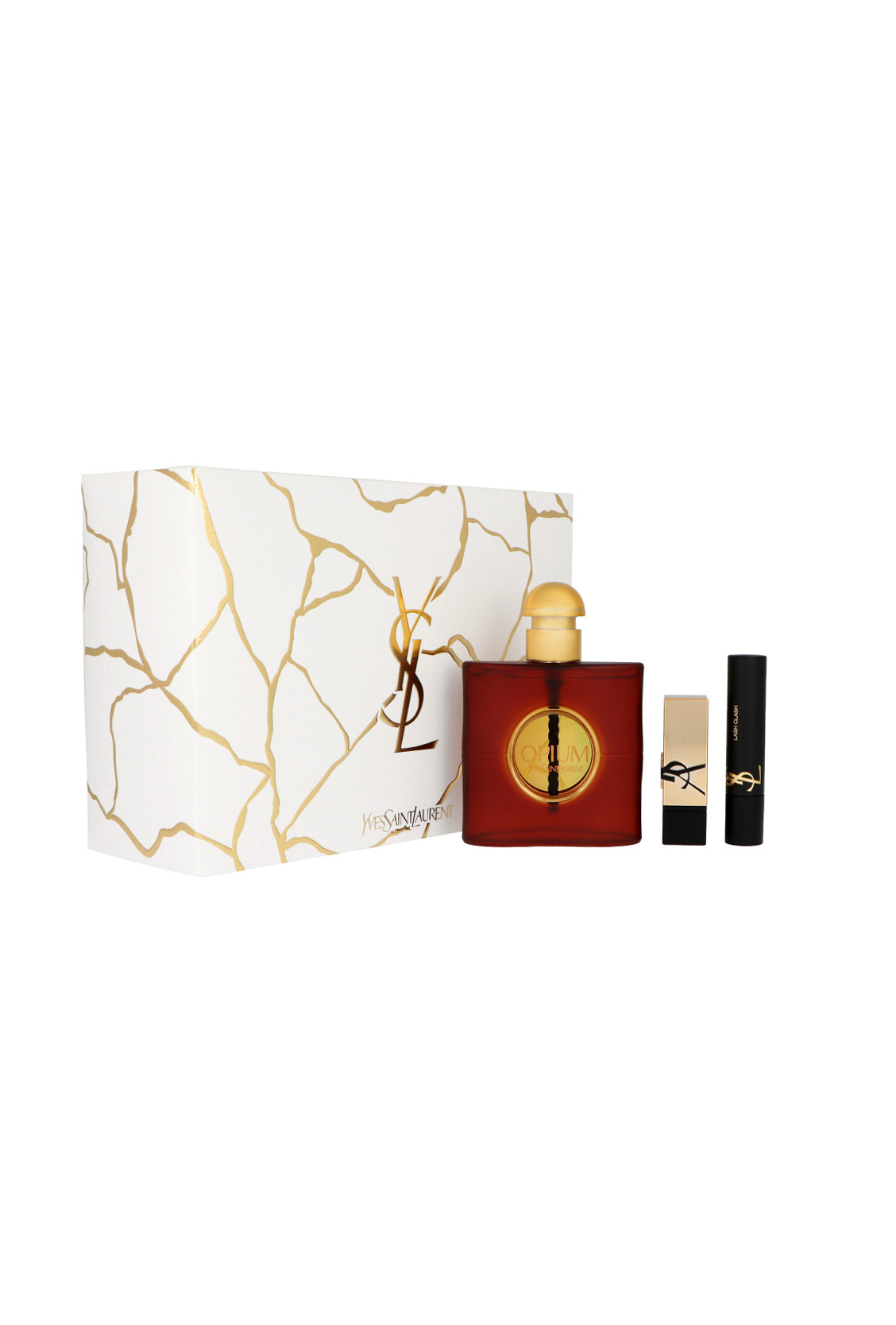 Zestaw Yves Saint Laurent Opium Edp 50ml + Mascara 2ml + Lipstick 1,3g