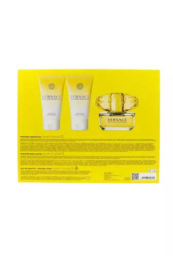 Zestaw Versace Yellow Diamond Edt 50ml + Shower Gel 50ml + Body Lotion 50ml miniatura