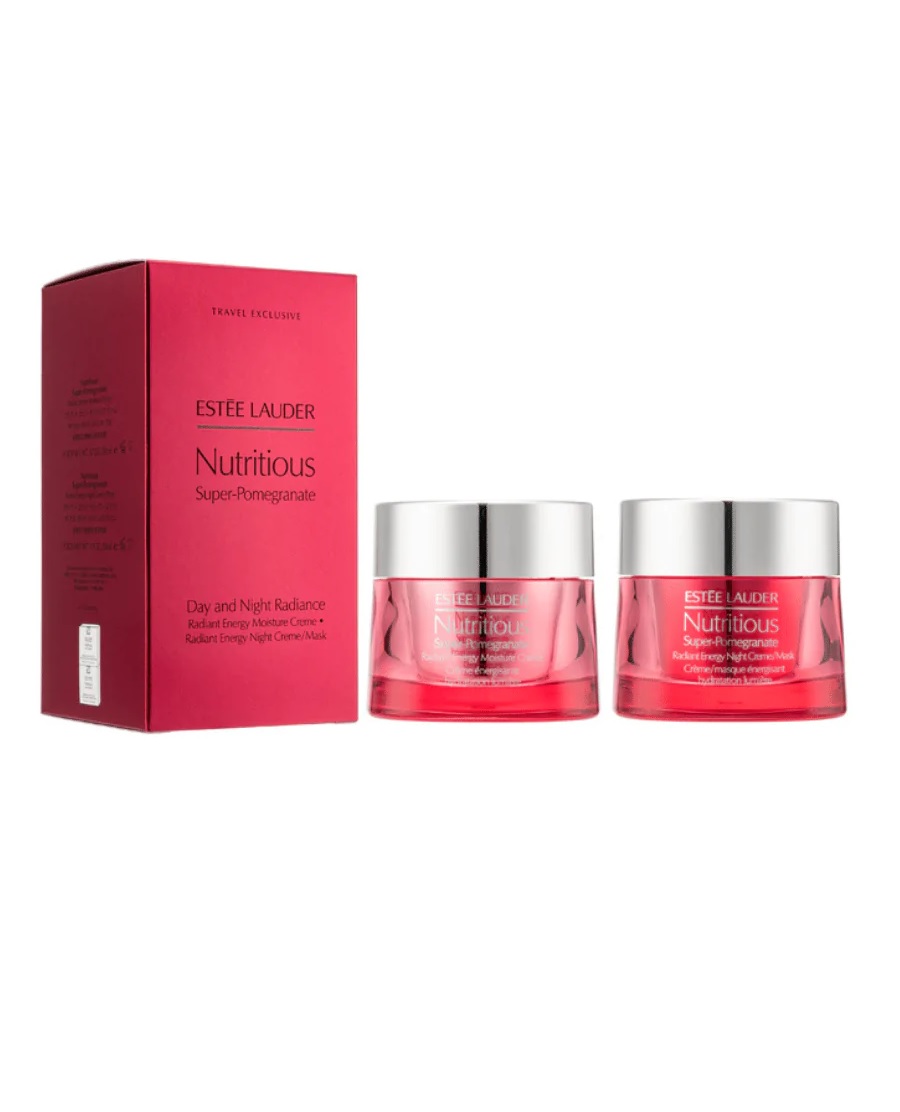 Zestaw Estee Lauder Nutritious Super Pomegrande Radiant Energy Night Creme 50ml + Radiant Energy Moisture Creme 50ml
