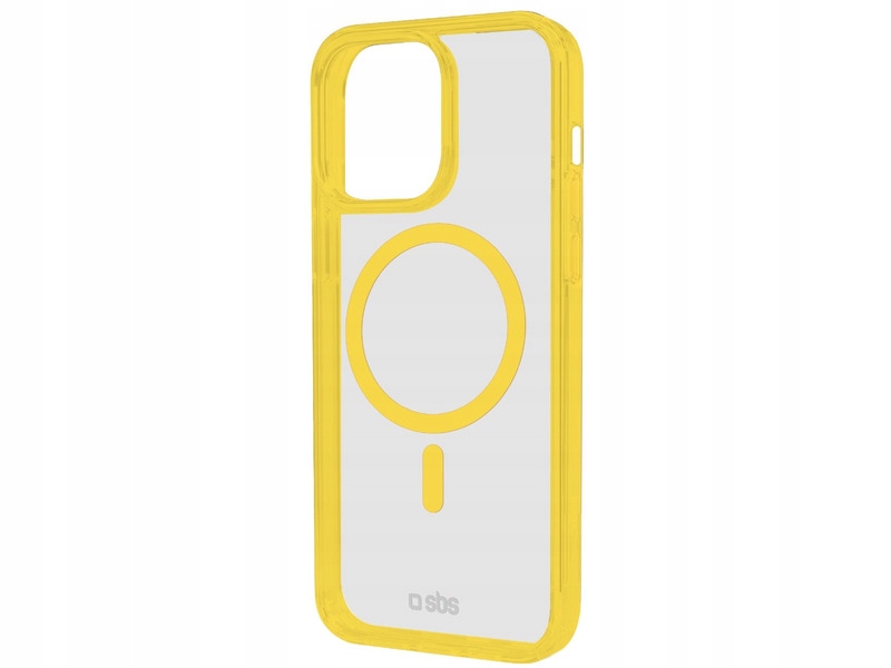 Etui magnetic pentru iPhone 16 Pro, Zolty, PMMA, TPU - eMAG.ro