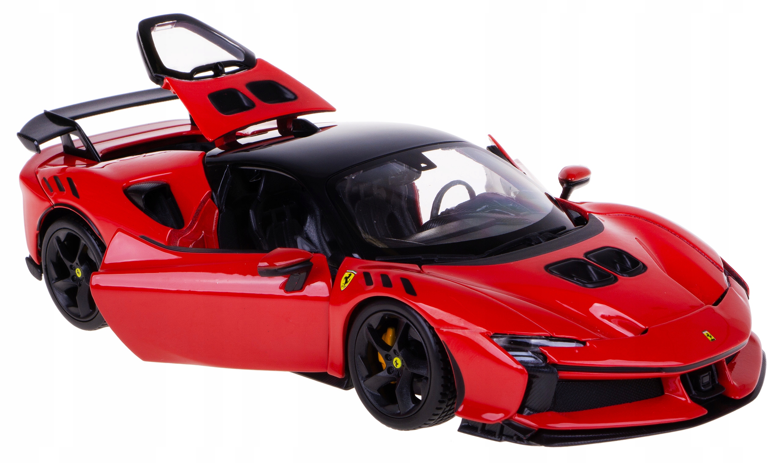 Model metalic Ferrari SF90 XX Stradale 1:24, rosu, 19.5x9.8x4.8cm