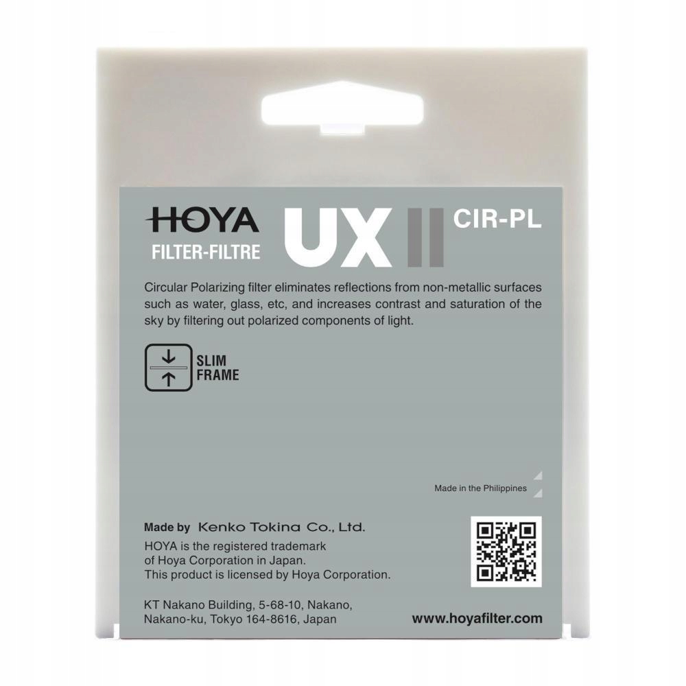 Filtru polarizator Hoya UX II 52mm, negru, design slim - eMAG.ro