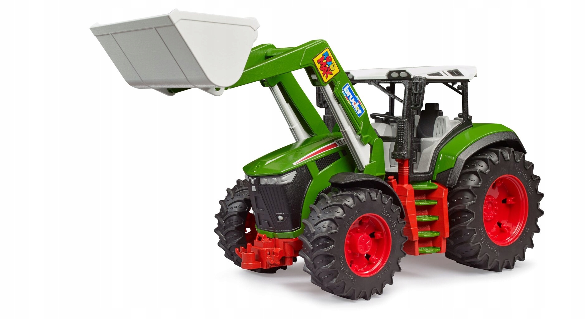 Tractor cu incarcator frontal Bruder ROADMAX, 1:16, 42,2x17,8x20cm