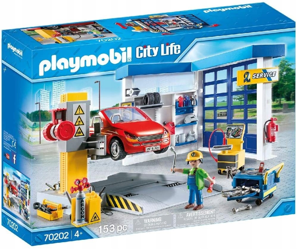 Set Playmobil, Atelier auto, 70202 - eMAG.ro