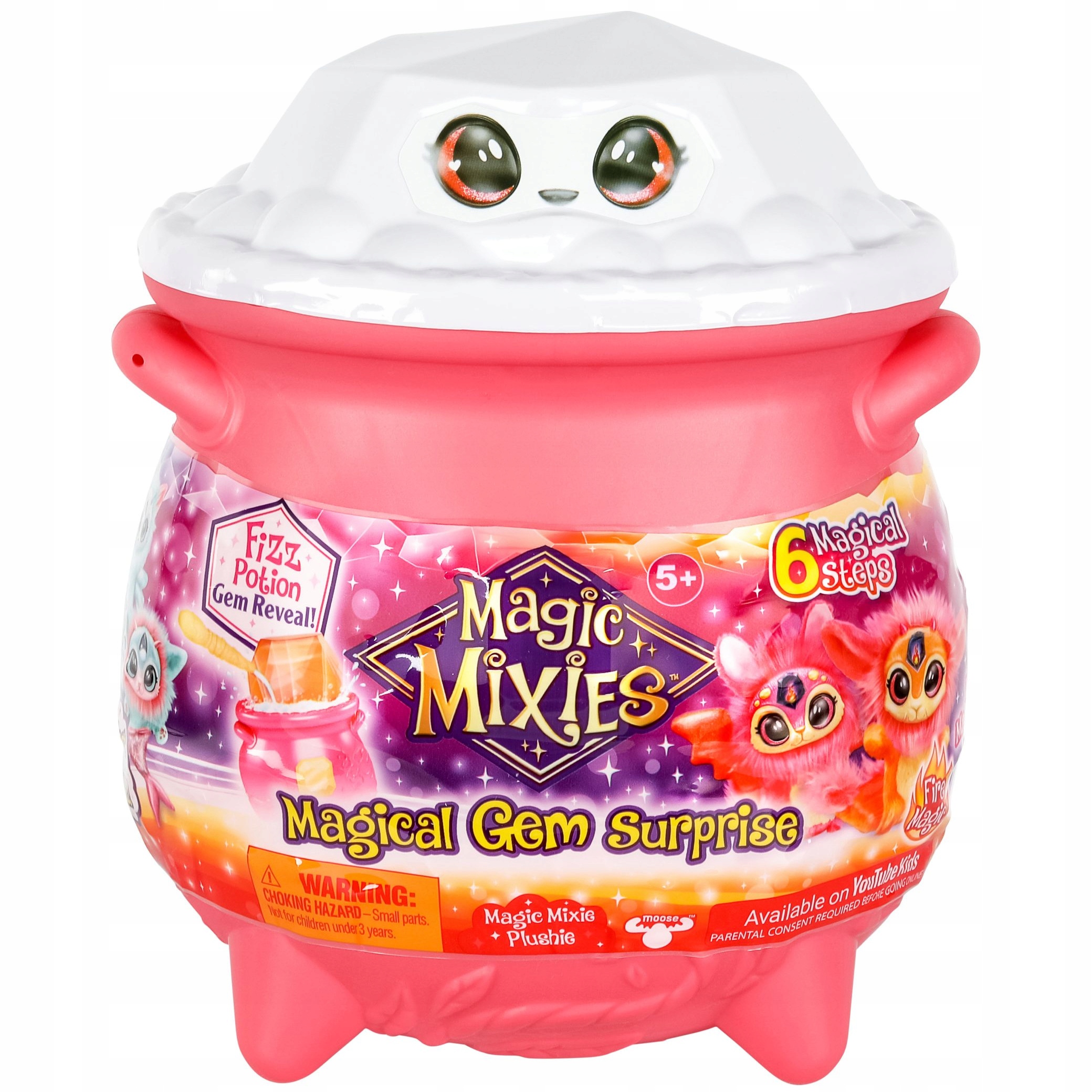 ミュージック MAGICSHOP Cazan de jucarie Magic Mixies, Moose Toys, surpriza cu gem