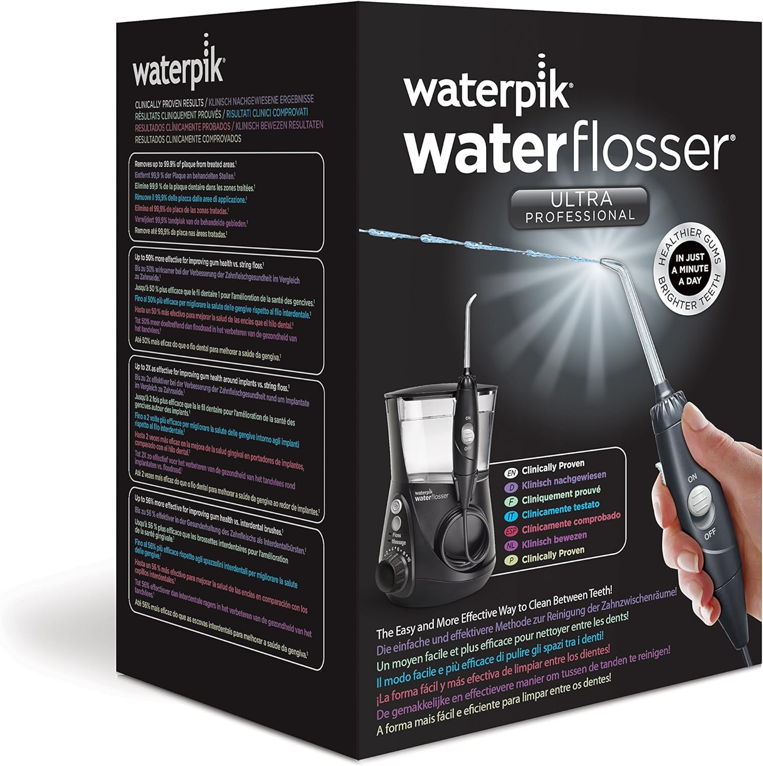 Waterpik WP-660 szájzuhany, 7 fej, fejlett nyomásszabályozás